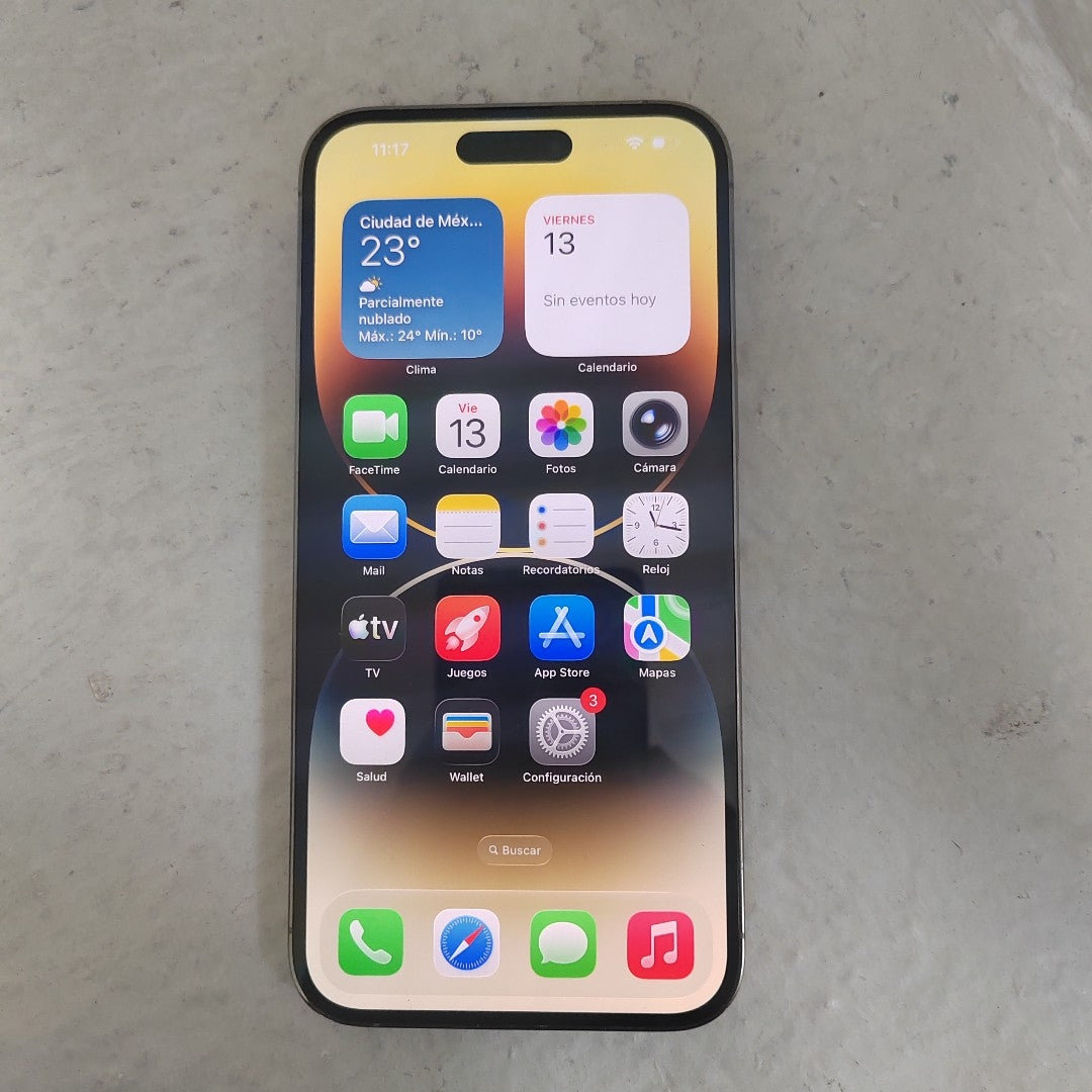 CELULAR APPLE IPHONE 14 PRO MAX A2893 128 GB 6 GB RAM (SEMINUEVO)