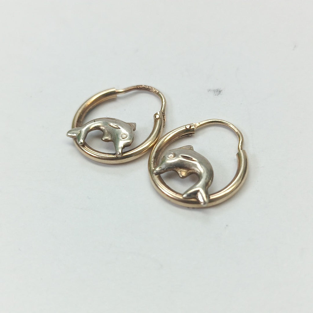 ARRACADAS PAR ORO 10 K 1,40 GRMS (SEMINUEVO)