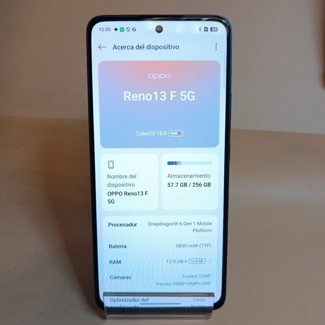 CELULAR OPPO  RENO 13F 5G CPH2699 (2025) 256 GB 12 GB RAM (SEMINUEVO)