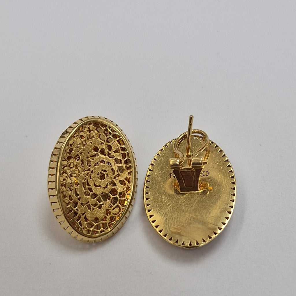 ARETES PAR ORO 18 K 5.7 GRMS (SEMINUEVO)