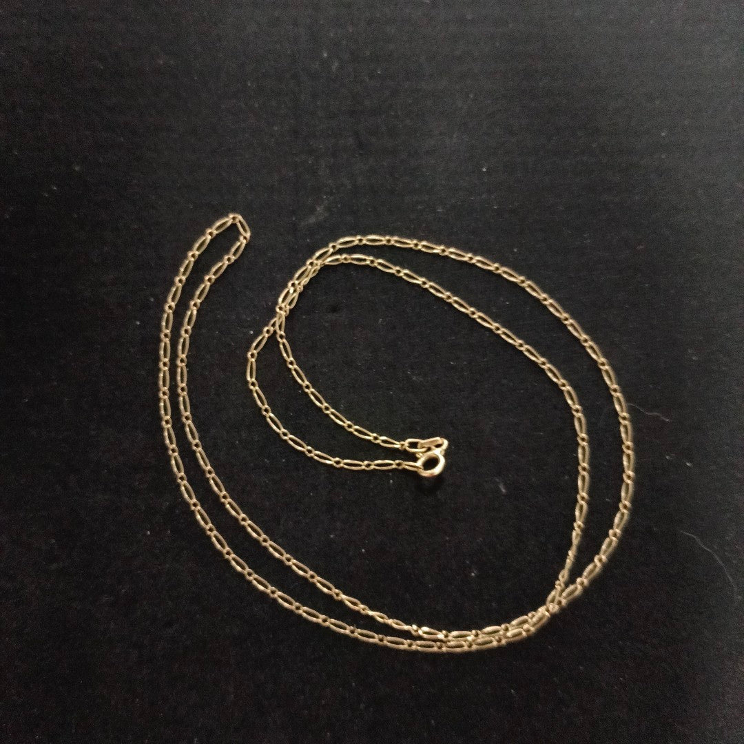 CADENA ORO 14 K 2,20 GRMS (SEMINUEVO)