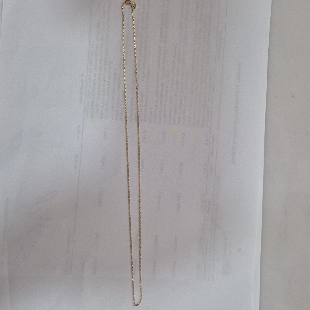 CADENA ORO 12 K 1.5 GRMS (SEMINUEVO)