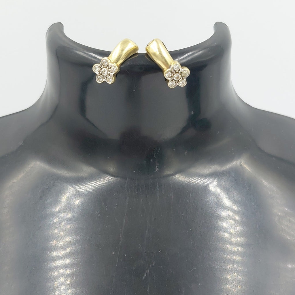 ARETES PAR ORO 14 K 4,00 GRMS (SEMINUEVO)