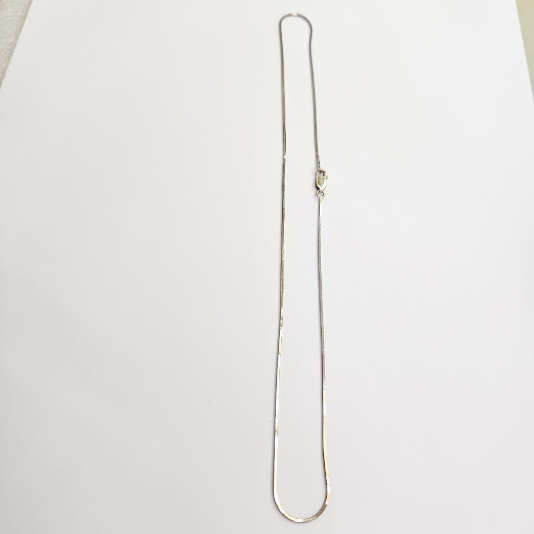 GARGANTILLA ORO BLANCO 14 K 4,80 GRMS (SEMINUEVO)