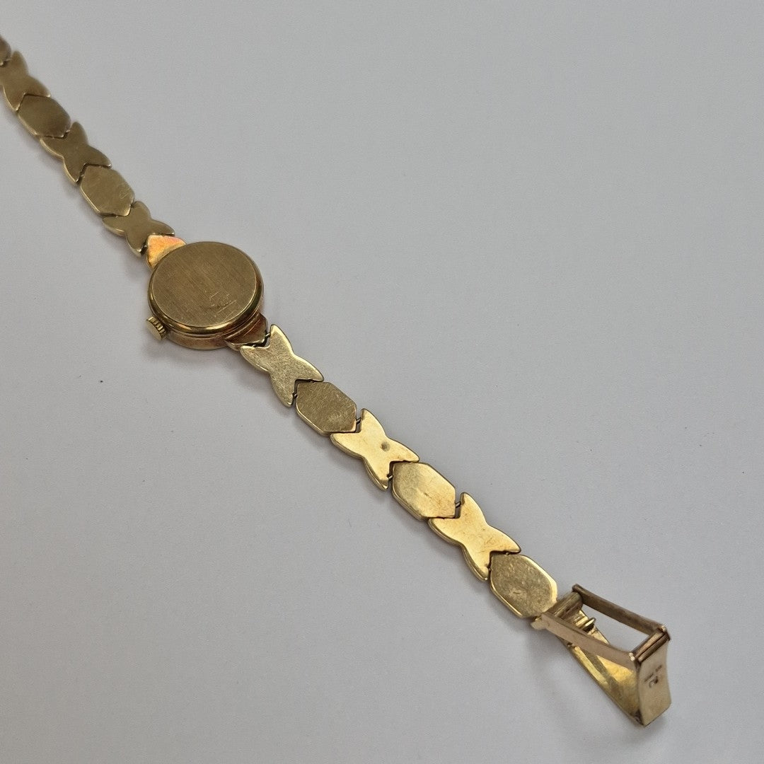 RELOJ CAJA Y PULSO ORO ORO 14 K 19,60 GRMS (SEMINUEVO)