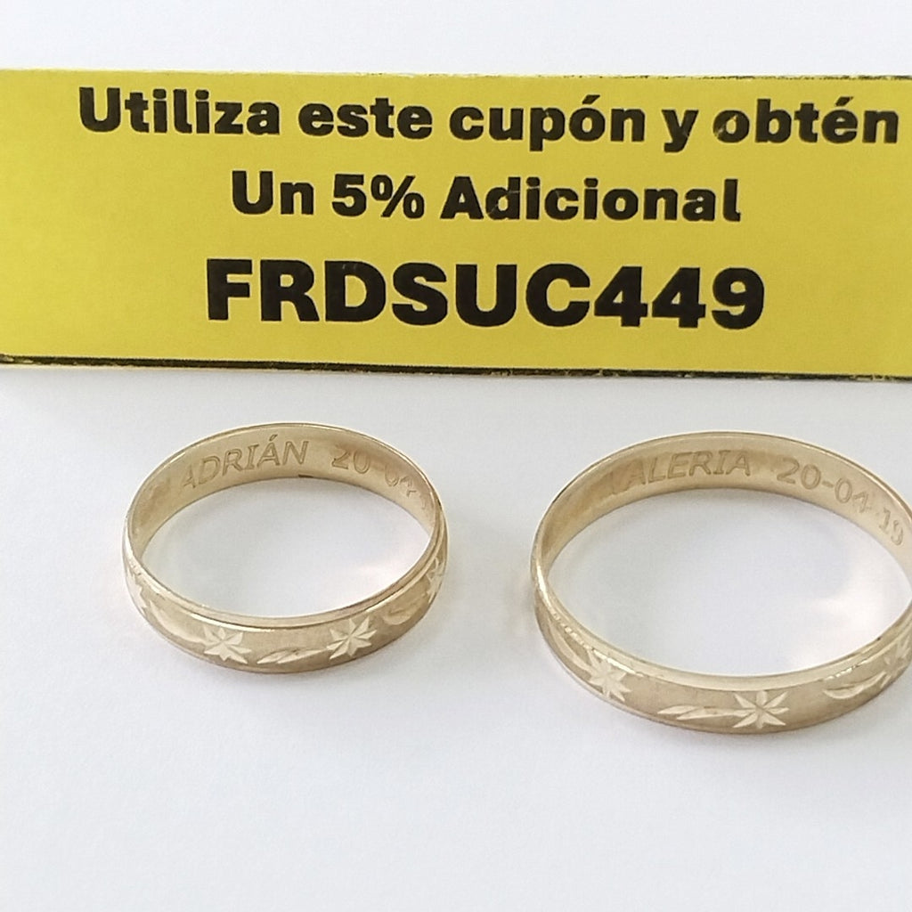 ARGOLLA ORO 14 K 3.1 GRMS (SEMINUEVO)