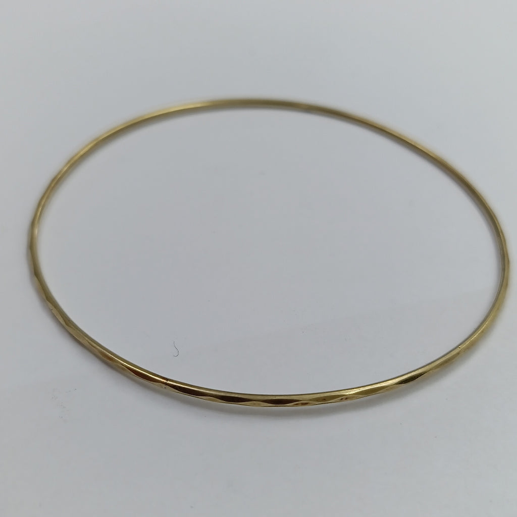 PULSERA RIGIDA ORO 14 K 2.6 GRMS (SEMINUEVO)