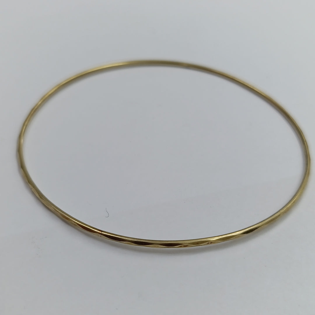 PULSERA RIGIDA ORO 14 K 2.6 GRMS (SEMINUEVO)