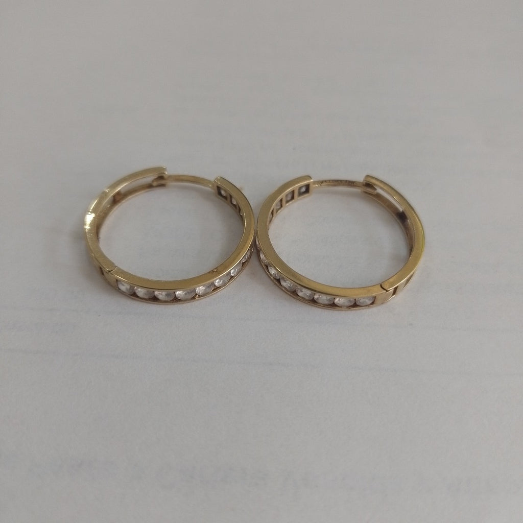 ARRACADAS PAR ORO 10 K 3.3 GRMS (SEMINUEVO)