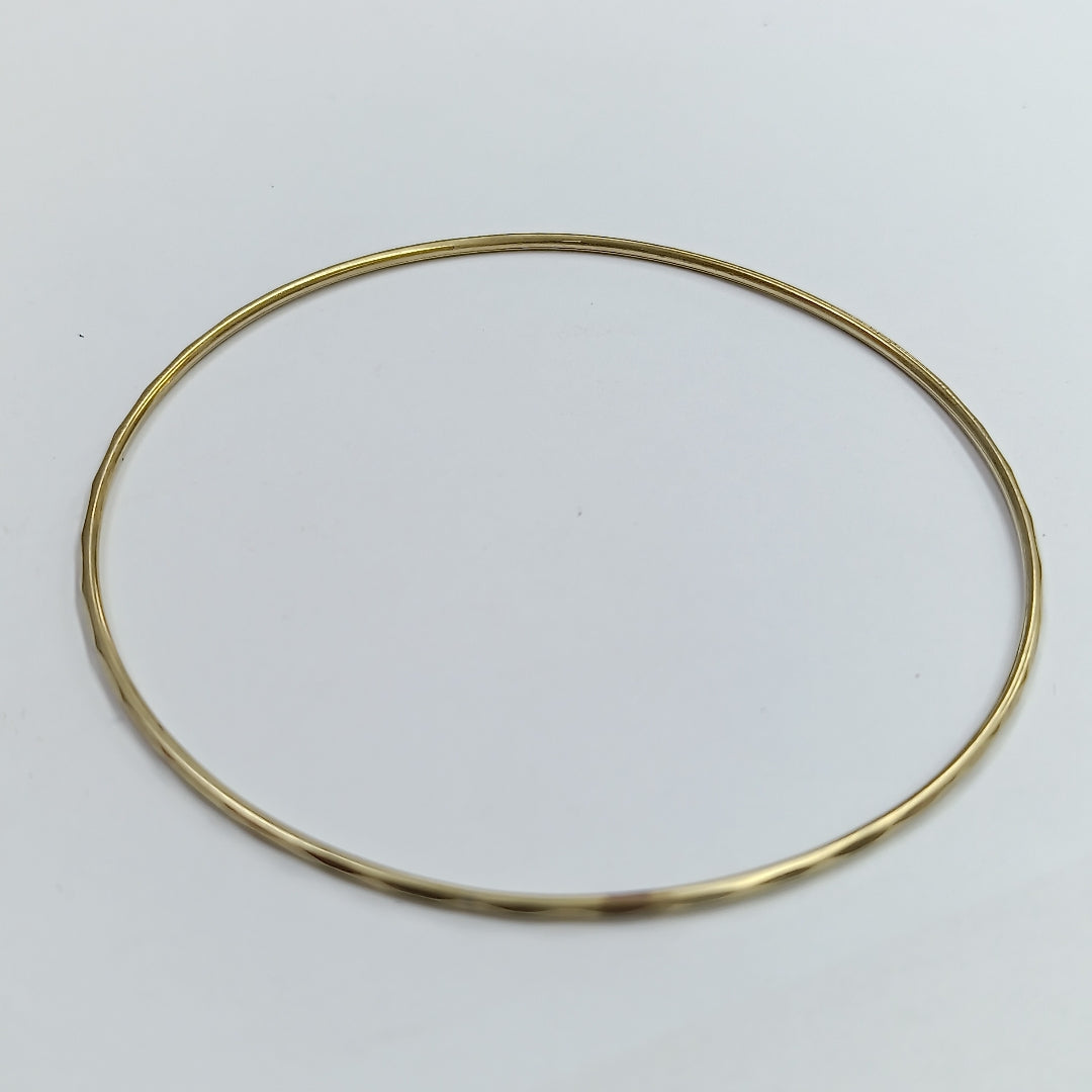 PULSERA RIGIDA ORO 14 K 2.7 GRMS (SEMINUEVO)