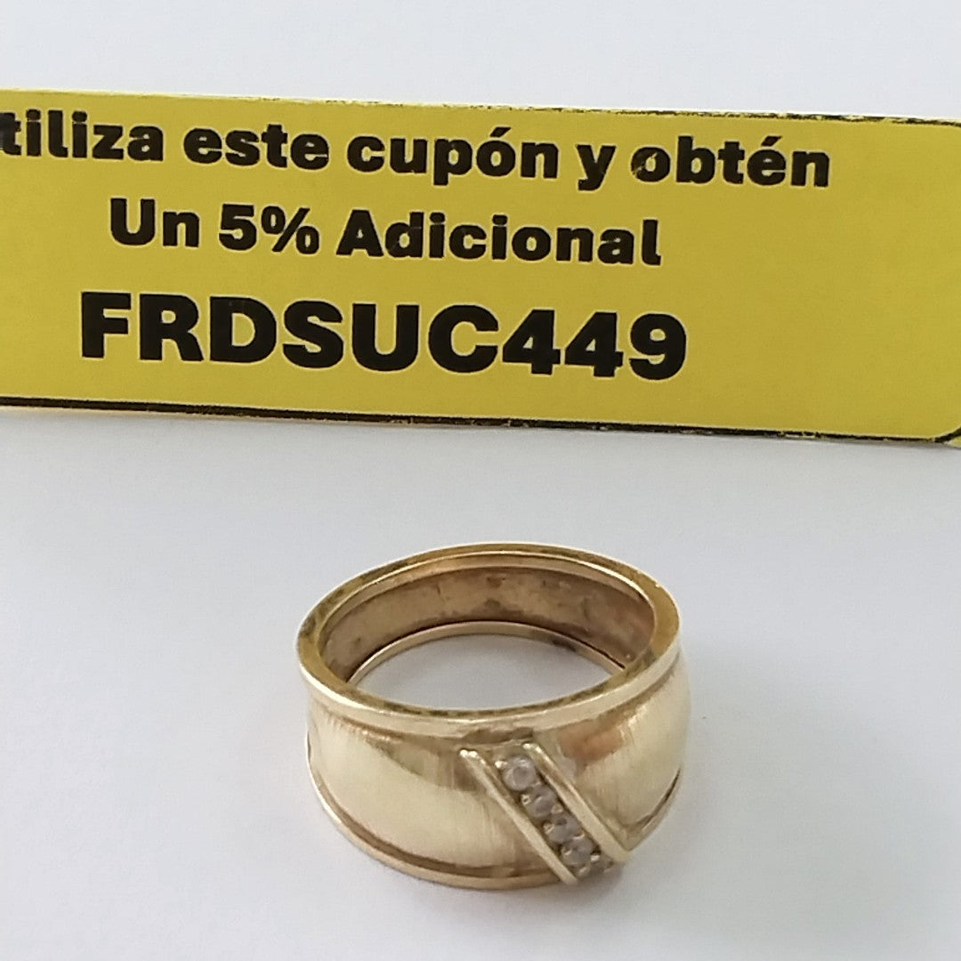 ANILLO ORO 14 K 3,80 GRMS (SEMINUEVO)