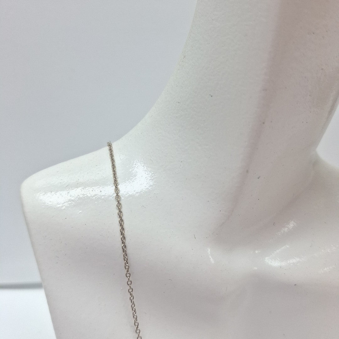 CADENA ORO BLANCO 14 K 1.5 GRMS (SEMINUEVO)