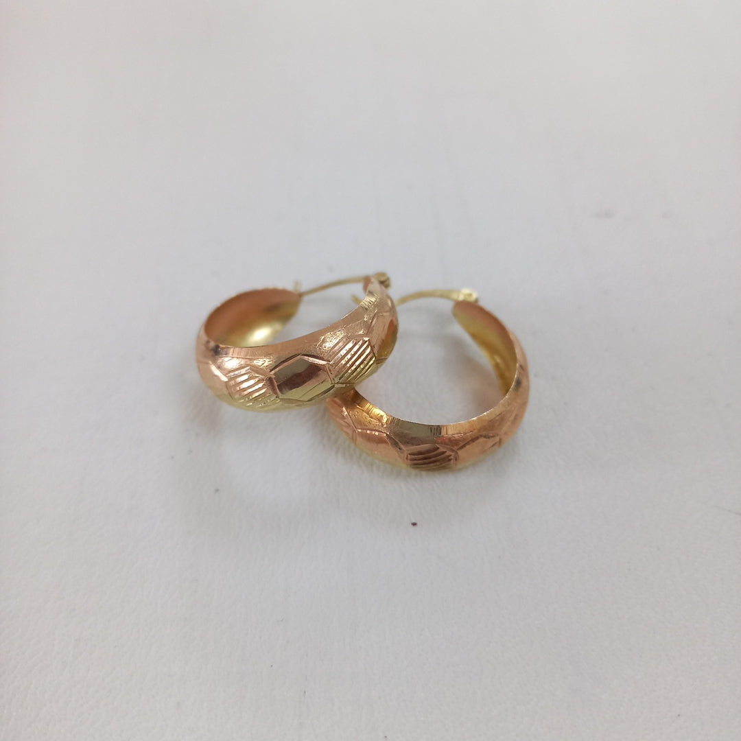 ARRACADAS PAR ORO 14 K 3 GRMS (SEMINUEVO)