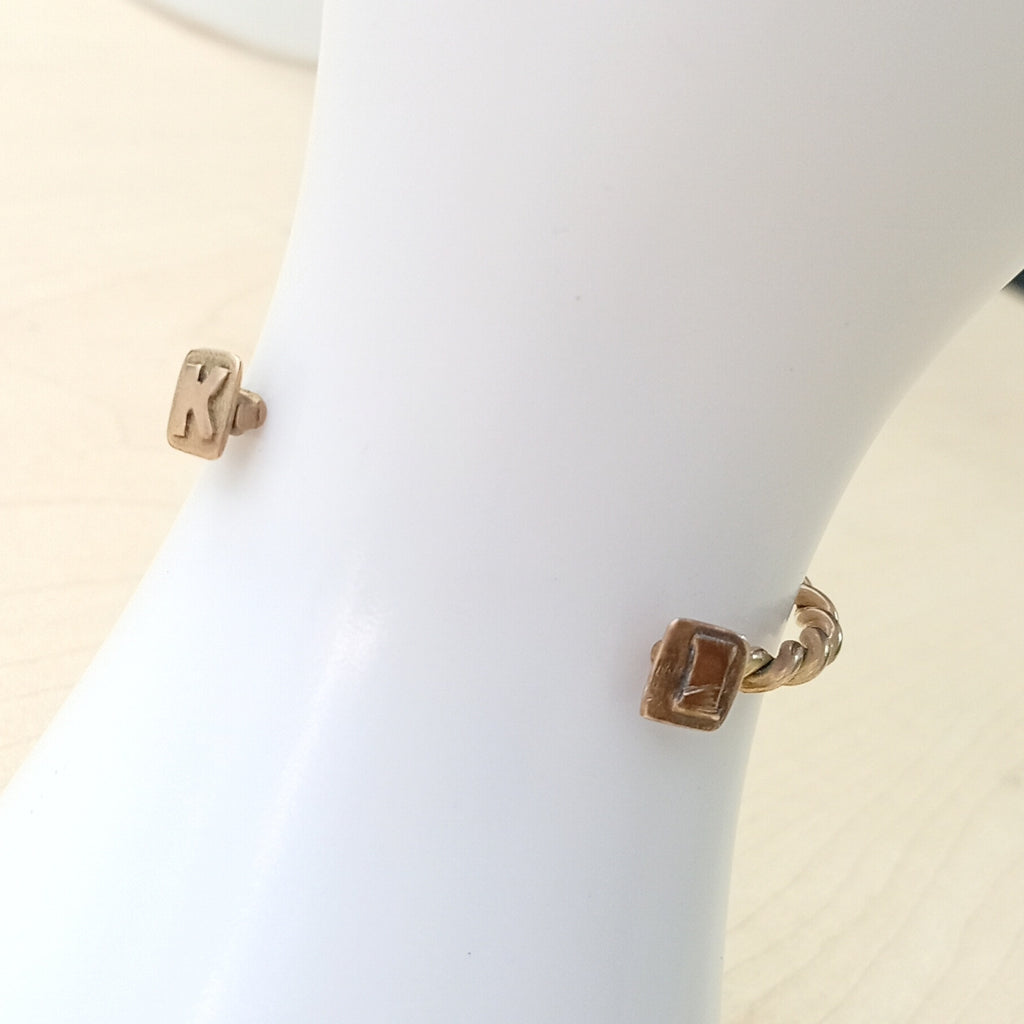 PULSERA RIGIDA ORO 8 K 8,00 GRMS (SEMINUEVO)