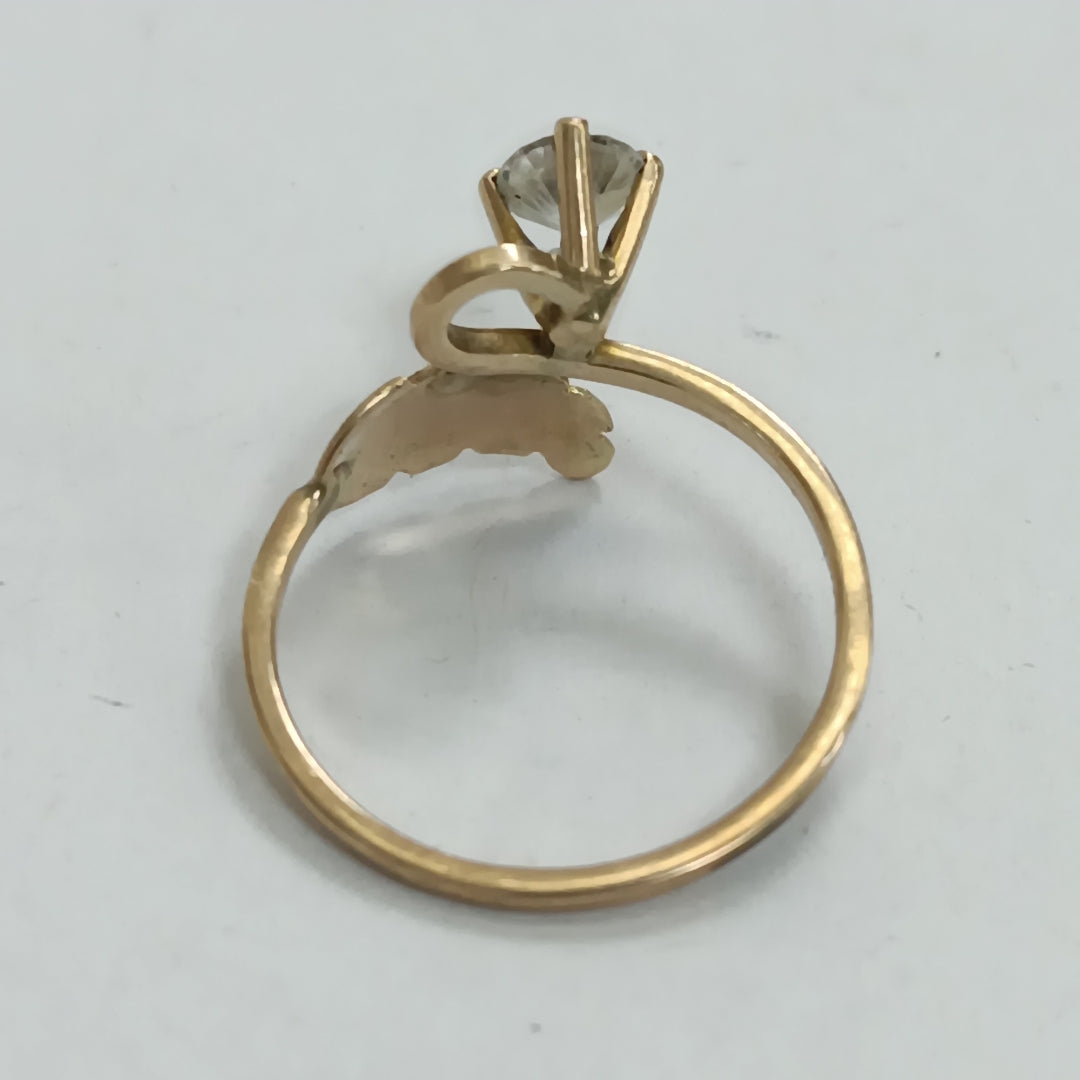 SOLITARIO ORO 14 K 1.7 GRMS (SEMINUEVO)