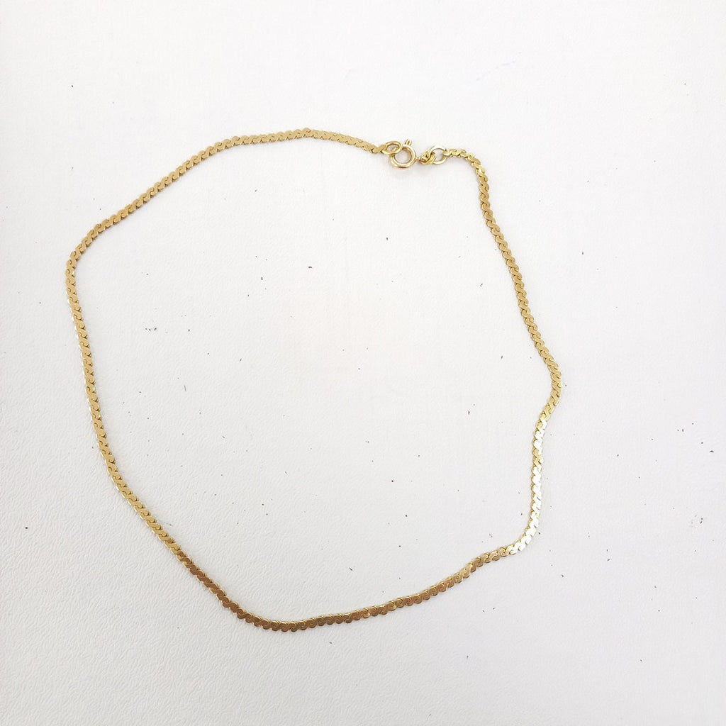 GARGANTILLA ORO 14 K 7.8 GRMS (SEMINUEVO)
