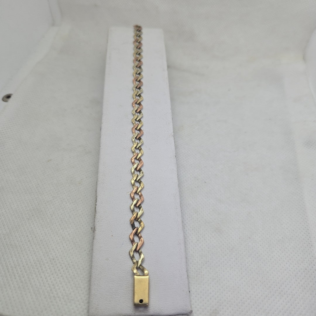 ESCLAVA ORO COMBINADO 10 K 7,20 GRMS (SEMINUEVO)