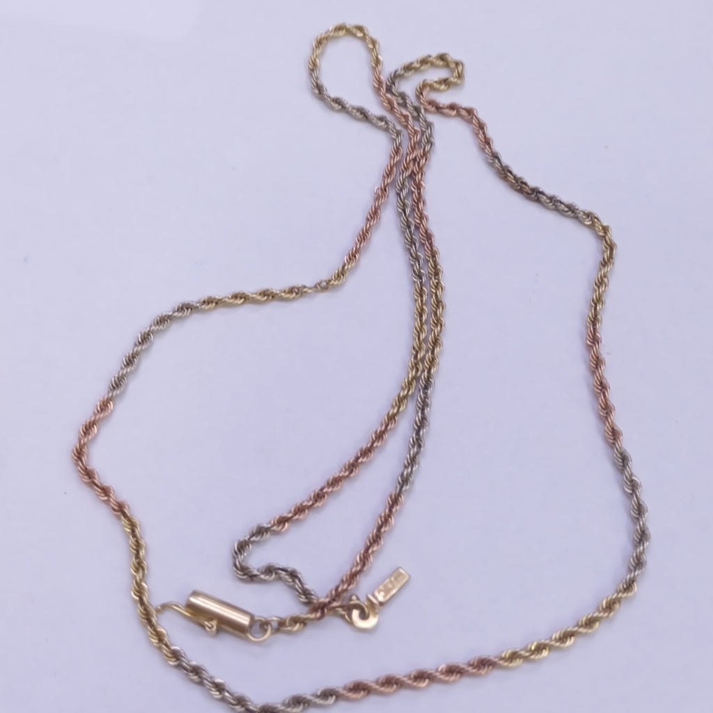 CADENA ORO 14 K 12.9 GRMS (SEMINUEVO)