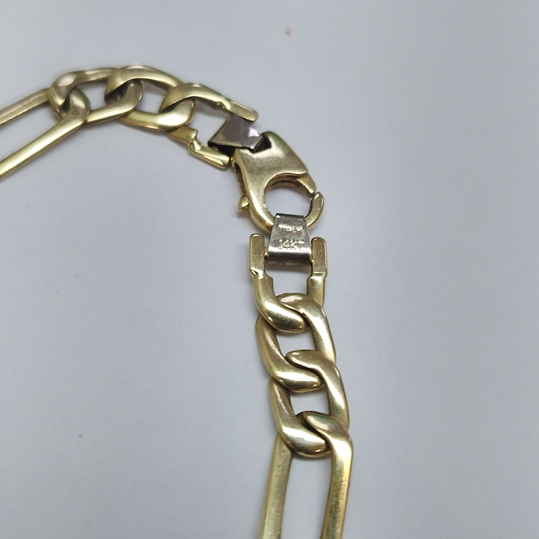 ESCLAVA ORO 14 K 18 GRMS (SEMINUEVO)
