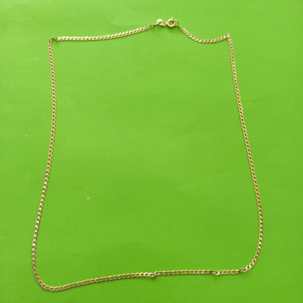 CADENA ORO, RODIADO 14 K 2.4 GRMS (SEMINUEVO)