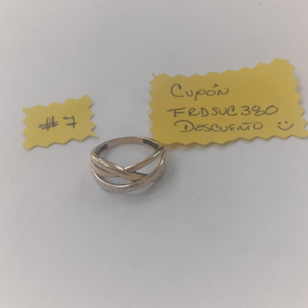 ANILLO ORO 14 K 2,50 GRMS (SEMINUEVO)