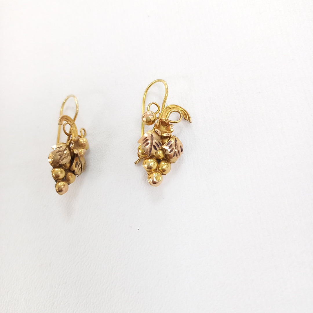 ARETES PAR ORO 10 K 3.6 GRMS (SEMINUEVO)