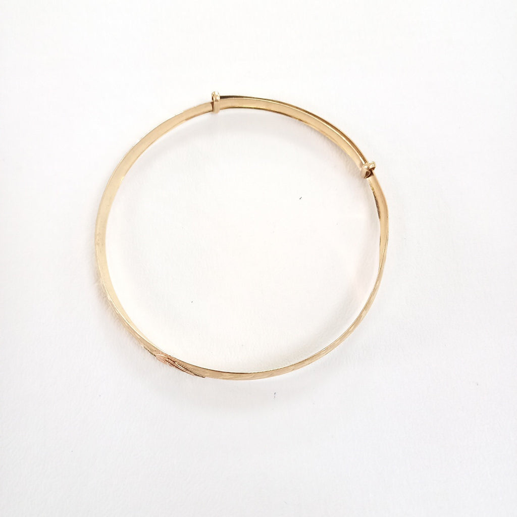 PULSERA RIGIDA ORO 10 K 5.4 GRMS (SEMINUEVO)