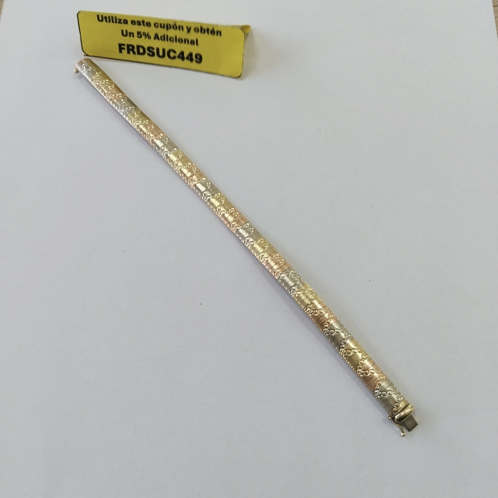 PULSERA RIGIDA ORO 14 K 14,80 GRMS (SEMINUEVO)