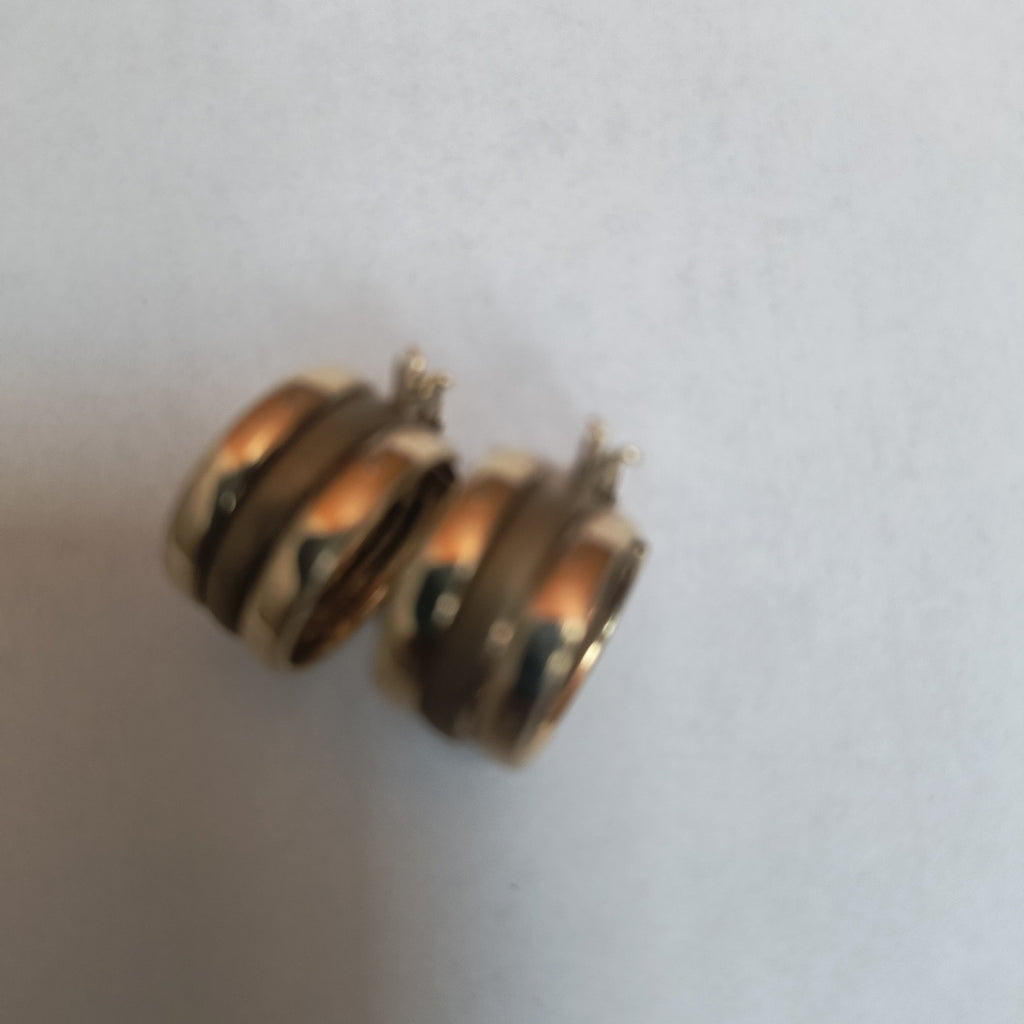 ARETES PAR ORO 10 K 5.5 GRMS (SEMINUEVO)