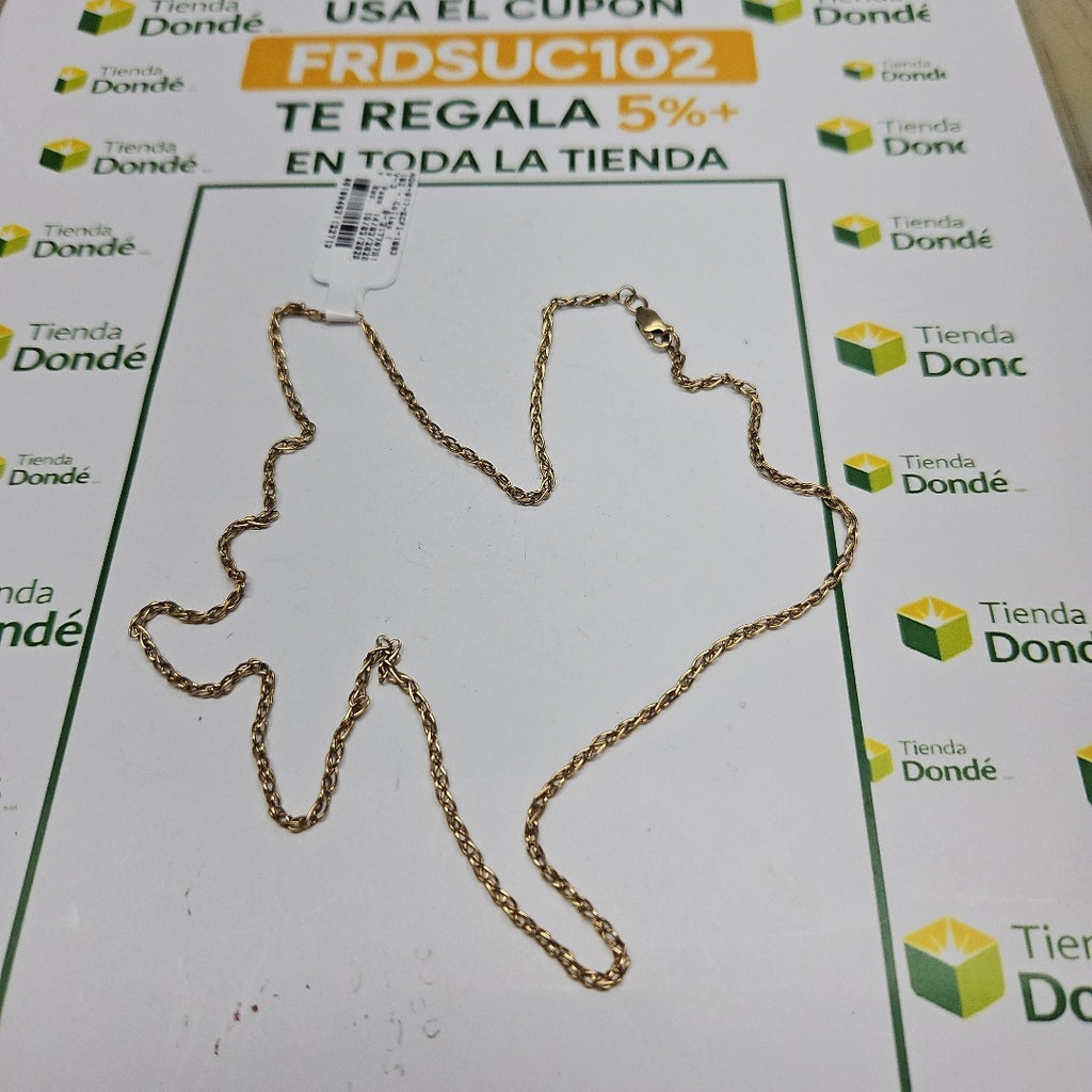 CADENA ORO 10 K 4,90 GRMS (SEMINUEVO)