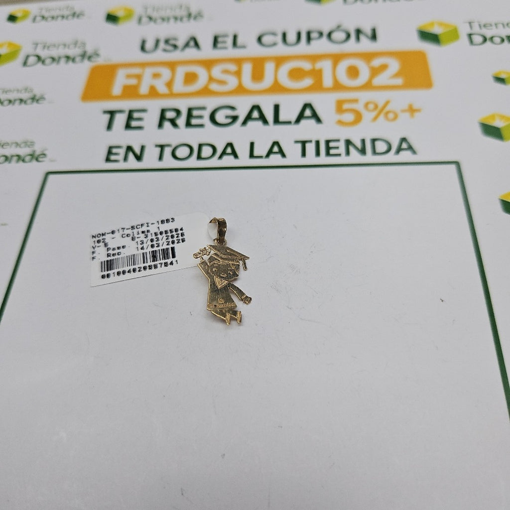 DIJE ORO 10 K 0.8 GRMS (SEMINUEVO)