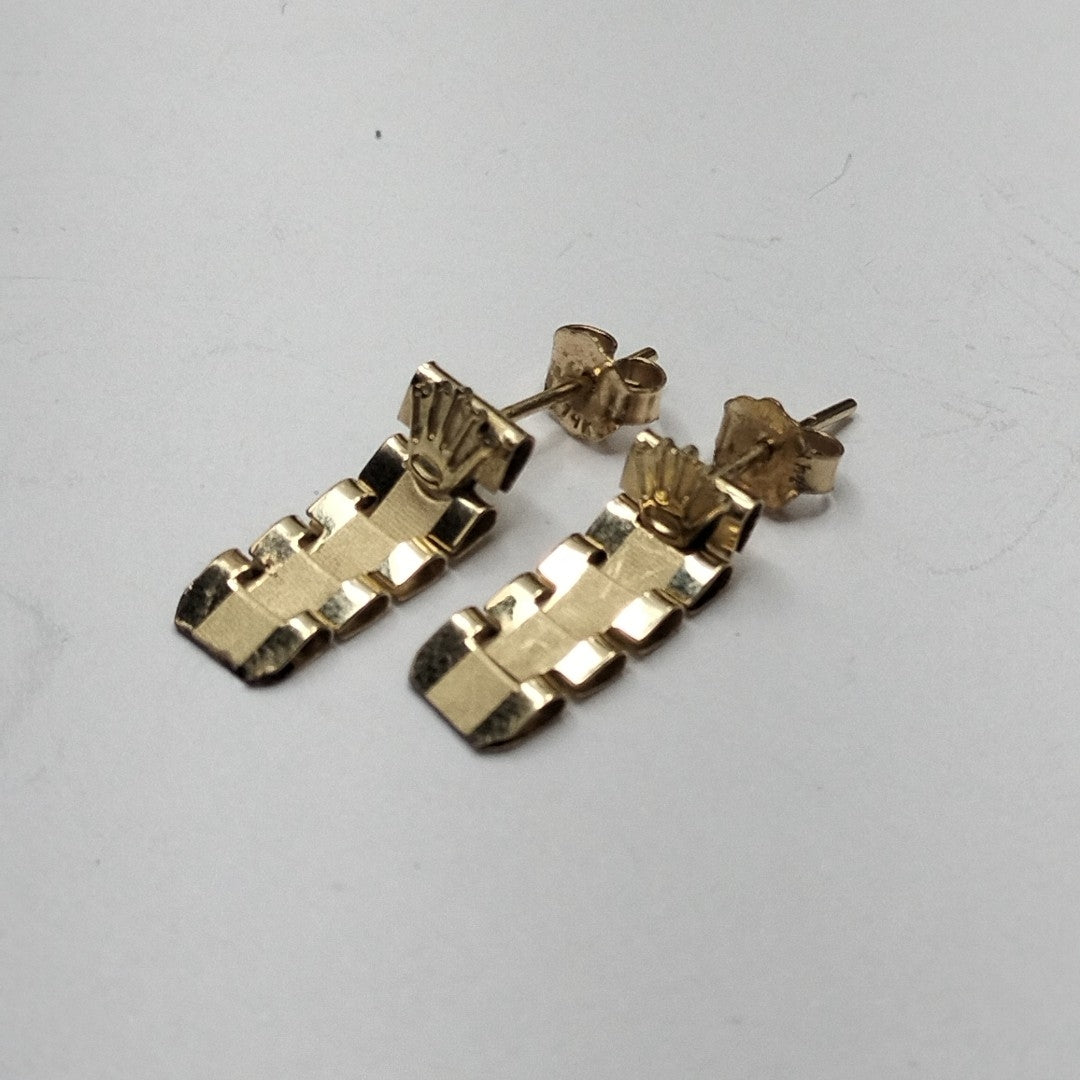 ARETES PAR ORO 14 K 1.6 GRMS (SEMINUEVO)