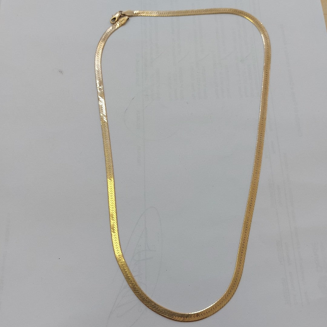 GARGANTILLA ORO 14 K 12.2 GRMS (SEMINUEVO)
