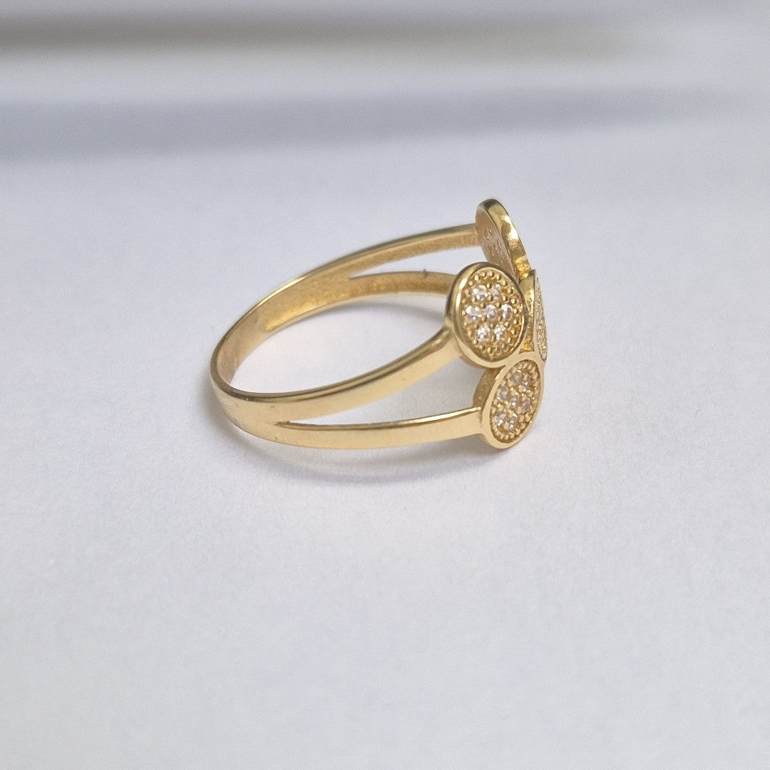 ANILLOS DAMA ORO 14K 2 (NUEVO)