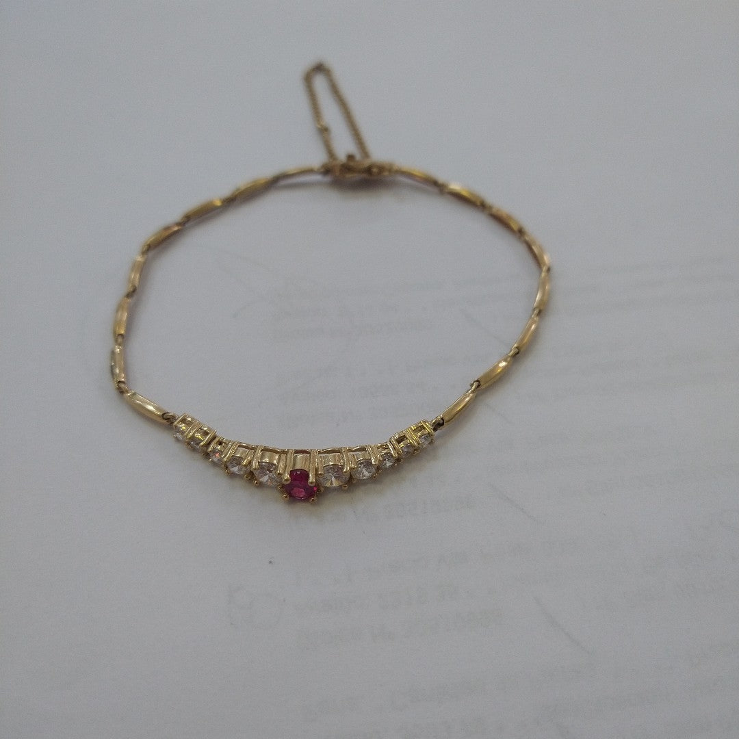 PULSERA ORO 14 K 6.4 GRMS (SEMINUEVO)
