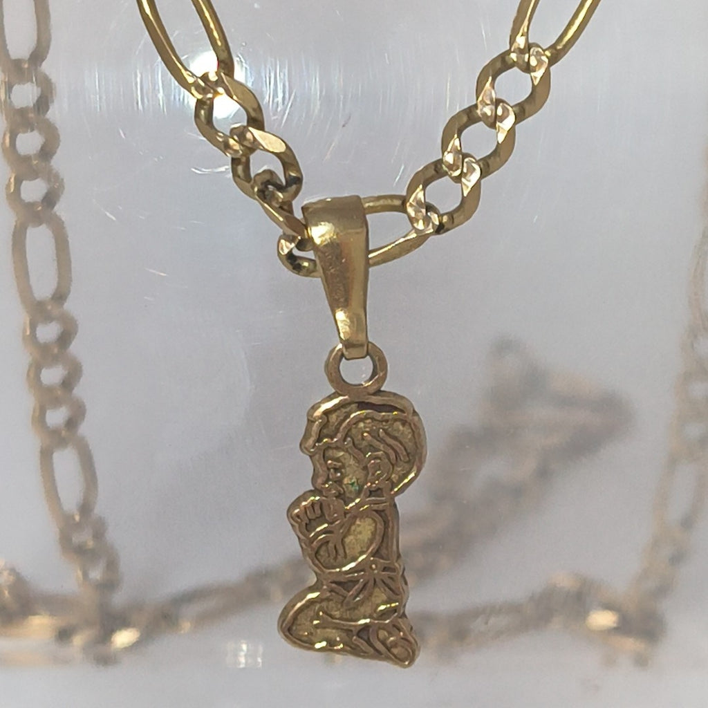 CADENA,DIJE ORO 14 K 12,10 GRMS (SEMINUEVO)