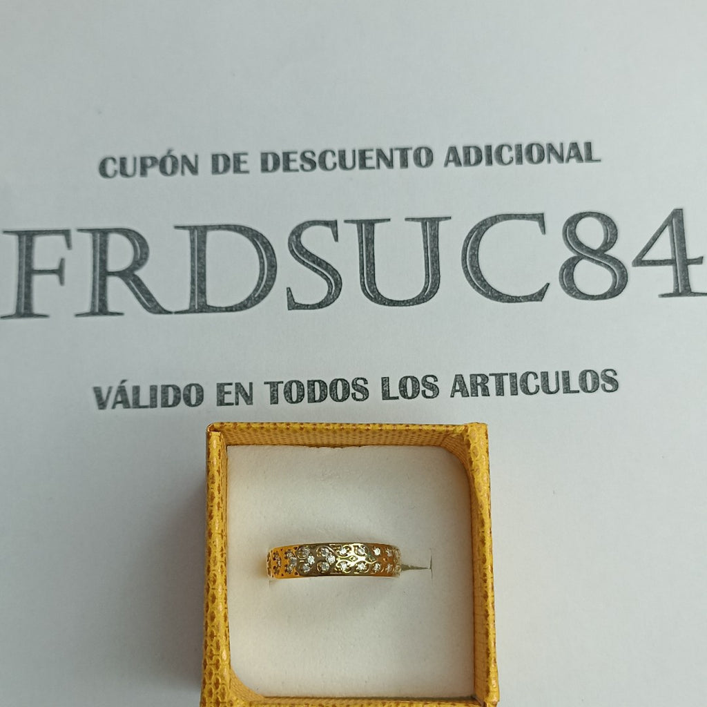 ANILLOS DAMA ORO 14K 2 (NUEVO)