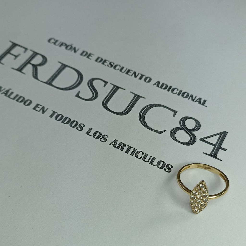 ANILLOS DAMA ORO 14K 2 (NUEVO)