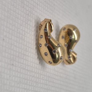 BROQUELES ORO 14K 2.1 (NUEVO)