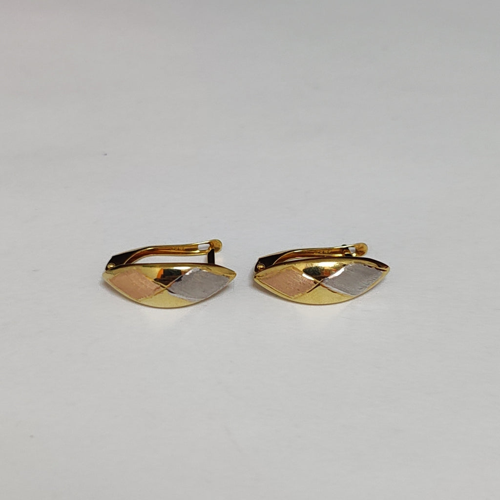 ARETES PAR ORO 14 K 2,00 GRMS (SEMINUEVO)