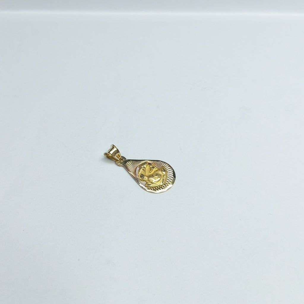 MEDALLA RELIGIOSA ORO 14 K 1 GRMS (SEMINUEVO)