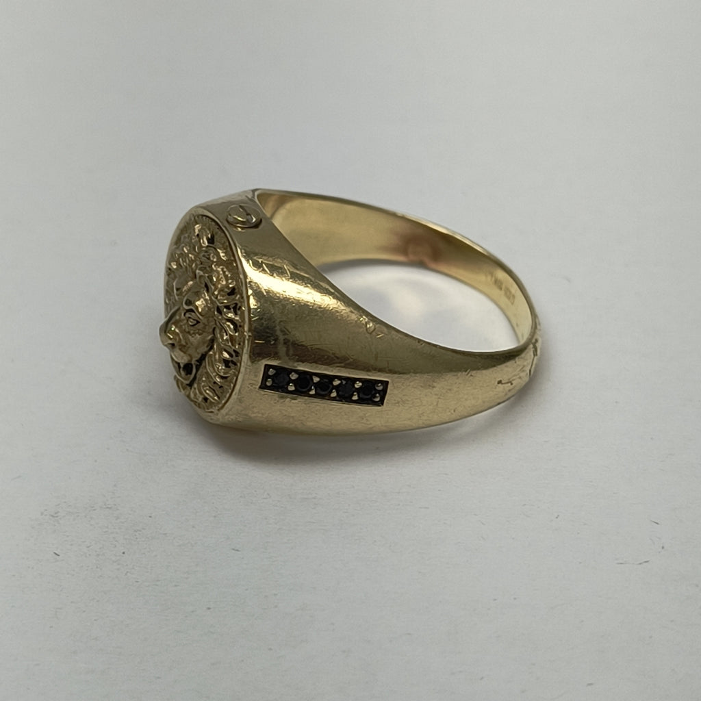 ANILLO ORO 10 K 7,50 GRMS (SEMINUEVO)
