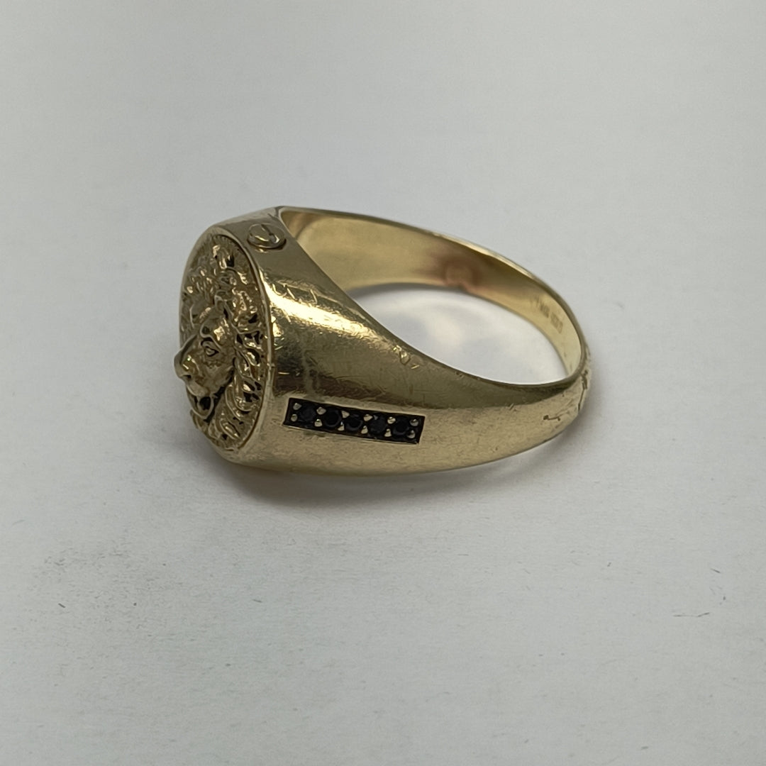 ANILLO ORO 10 K 7,50 GRMS (SEMINUEVO)