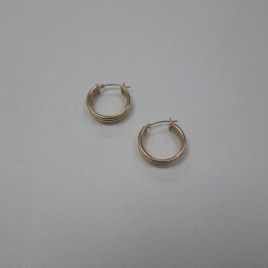 ARRACADAS PAR ORO 14 K 2.6 GRMS (SEMINUEVO)