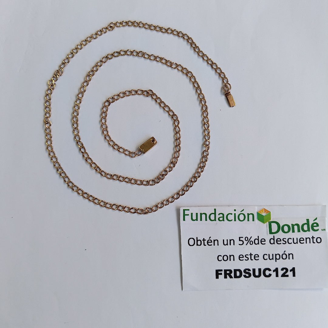 CADENA ORO 8 K 7,60 GRMS (SEMINUEVO)