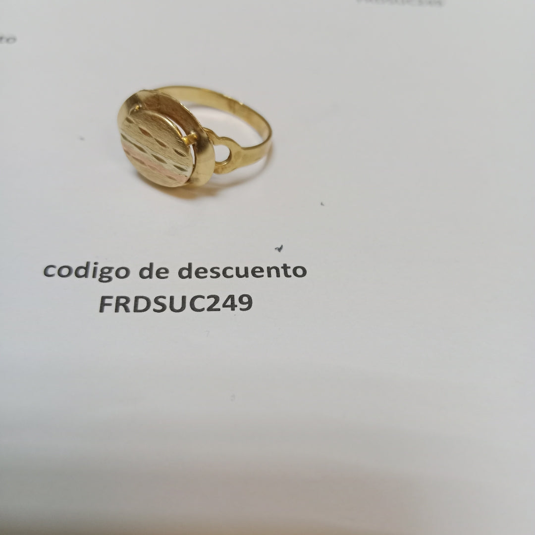 ANILLITO ORO 10 K 1.9 GRMS (SEMINUEVO)