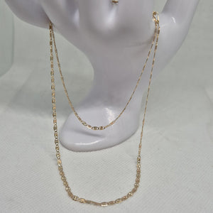 CADENA TEJIDO MARINERO 3.41GR 55 CM (NUEVO)