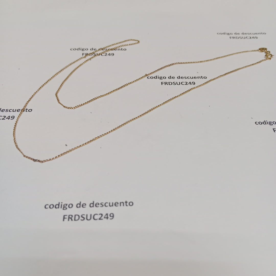 CADENA ORO 10 K 1.2 GRMS (SEMINUEVO)
