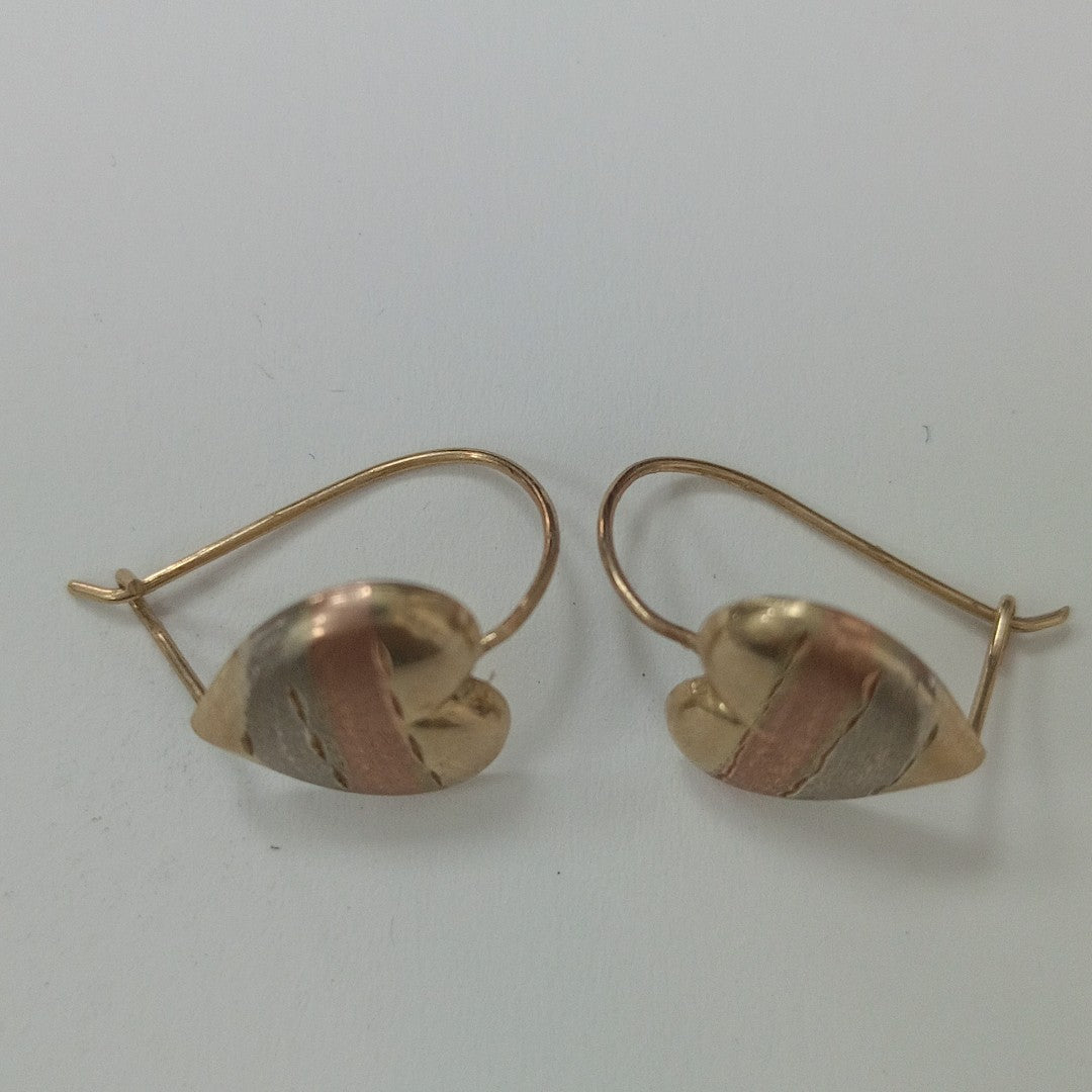 ARETES PAR ORO 10 K 0.9 GRMS (SEMINUEVO)