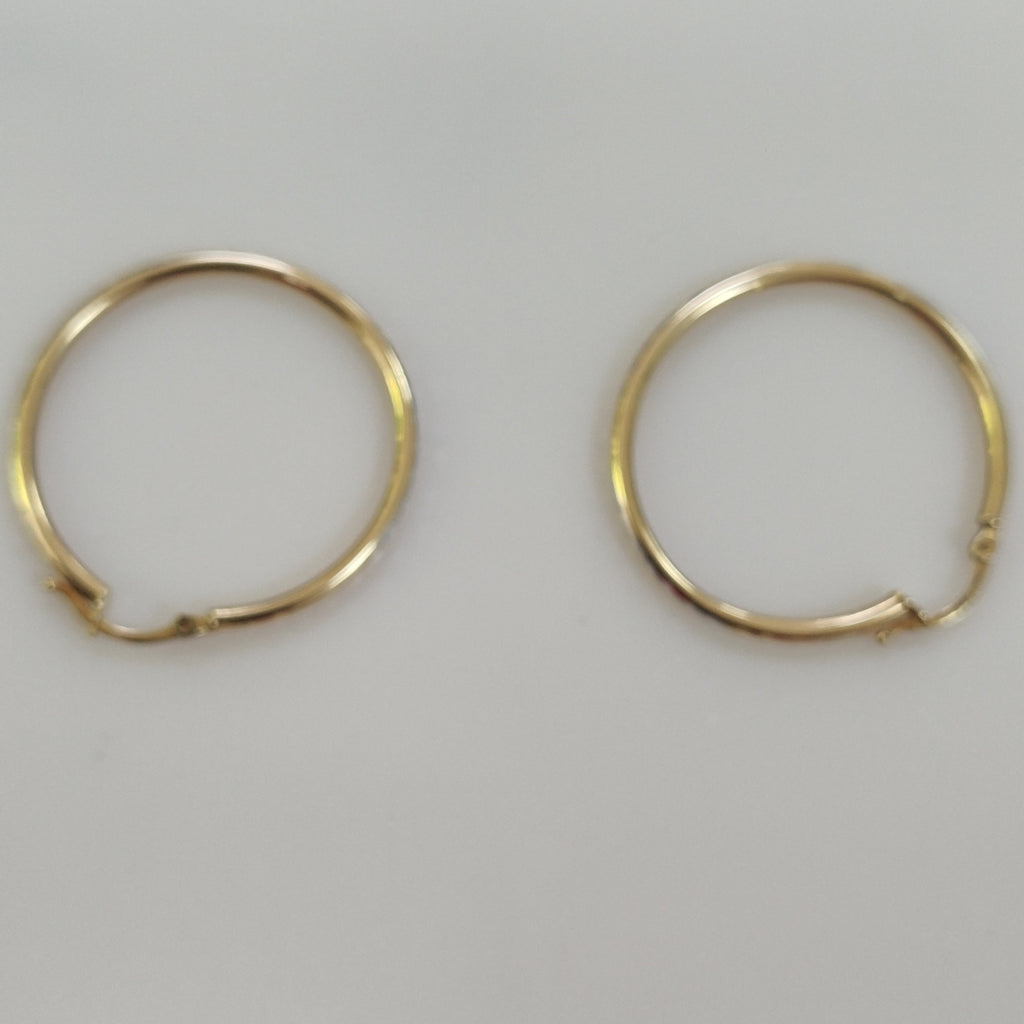 ARRACADAS PAR ORO 14 K 2.5 GRMS (SEMINUEVO)